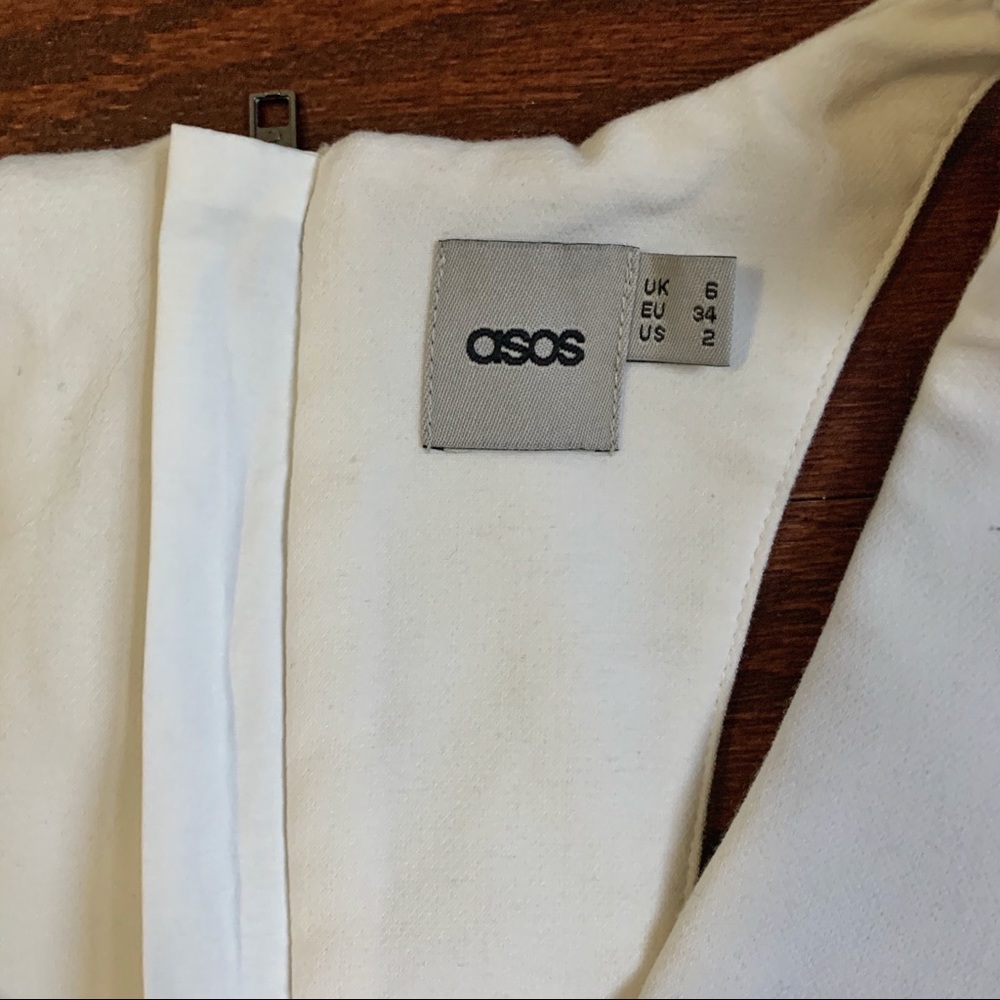 ASOS White Mini Dress - Picture 4 of 4